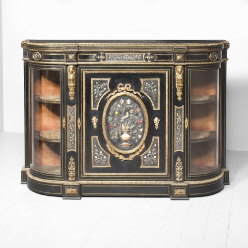 MONUMENTAL PIETA DURA SIDE CABINET - ADDITIONAL PHOTO 3