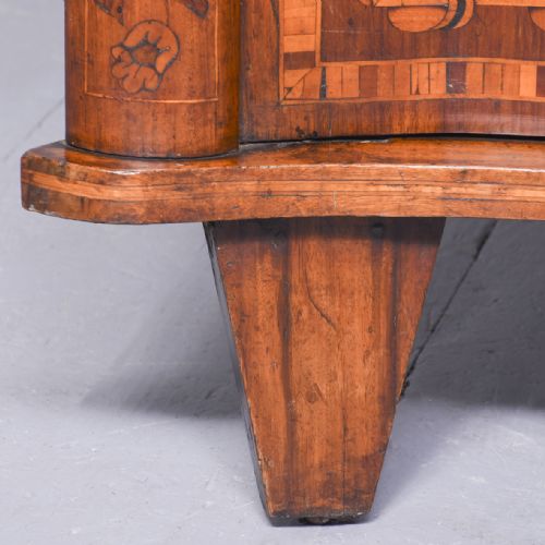 DUTCH SERPENTINE DOUBLE CORNER CABINET - ADDITIONAL PHOTO 2