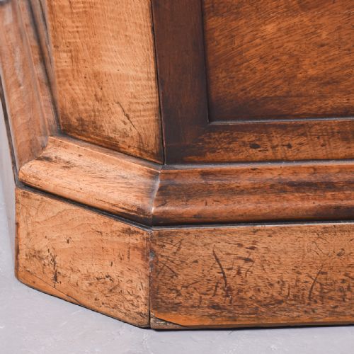 MASSIVE CARVED VICTORIAN WALNUT WINE COOLER - ADDITIONAL PHOTO 3