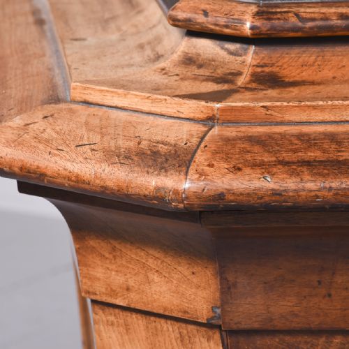 MASSIVE CARVED VICTORIAN WALNUT WINE COOLER - ADDITIONAL PHOTO 4