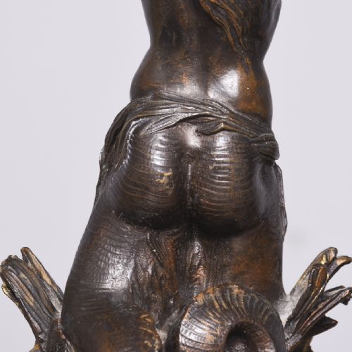 PAIR OF BRONZE GILDED LAMPS - ADDITIONAL PHOTO 7
