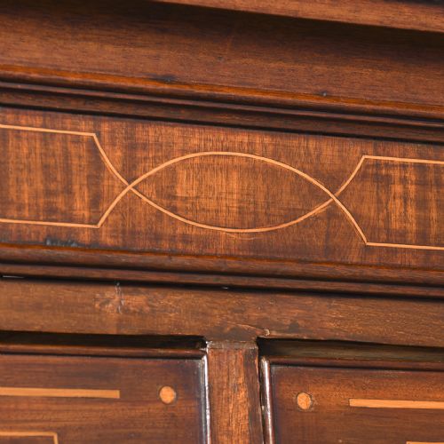 QUALITY GEORGE III INLAID MAHOGANY CHESTON CHEST IN PERFECT ORIGINAL CONDITION - ADDITIONAL PHOTO 3