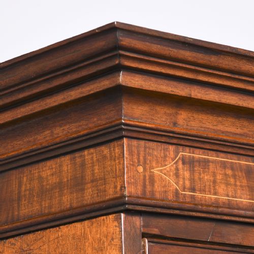 QUALITY GEORGE III INLAID MAHOGANY CHESTON CHEST IN PERFECT ORIGINAL CONDITION - ADDITIONAL PHOTO 4