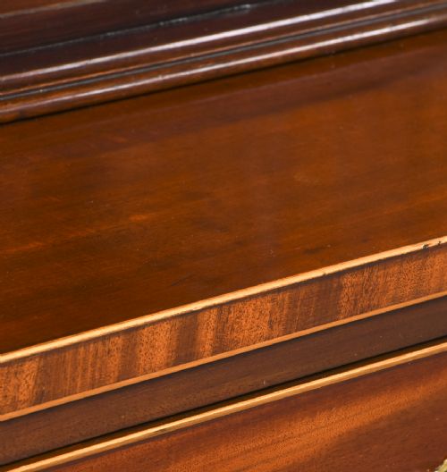 GEORGE III INLAID MAHOGANY SECRETAIRE BOOKCASE IN PRISTINE ORIGINAL CONDITION - ADDITIONAL PHOTO 11