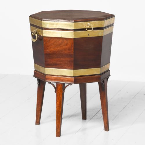 George III Mahogany Wine Cooler