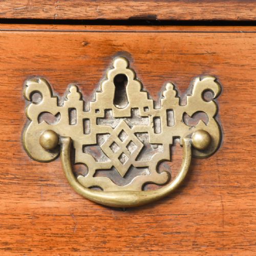QUALITY NEATSIZED GEORGE III CHEST ON CHEST IN ORIGINAL CONDITION - ADDITIONAL PHOTO 3