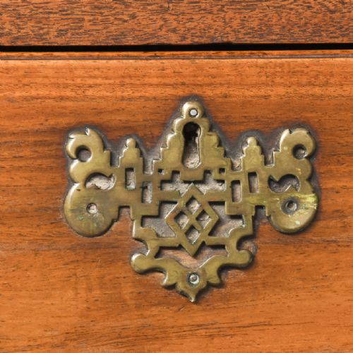 QUALITY NEATSIZED GEORGE III CHEST ON CHEST IN ORIGINAL CONDITION - ADDITIONAL PHOTO 4
