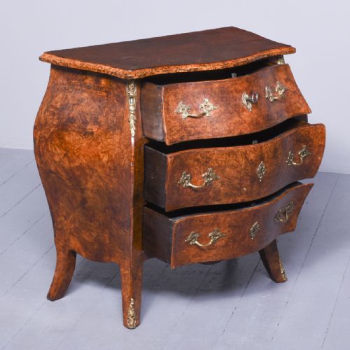 ITALIAN BOMBE SHAPED COMMODE - ADDITIONAL PHOTO 6