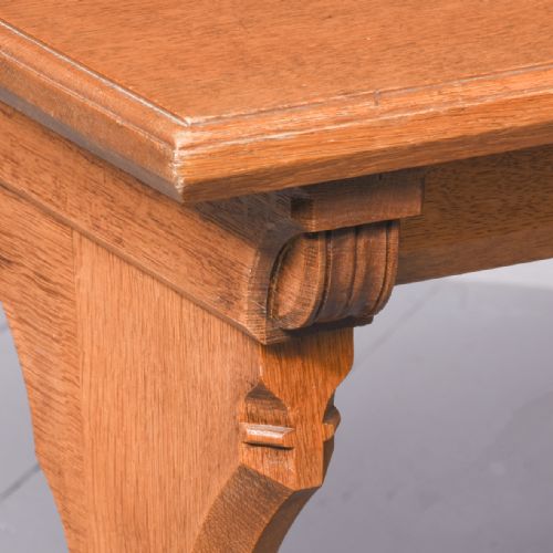 OAK REFECTORY TABLE DESIGNED BY SIR ROBERT LORIMER - ADDITIONAL PHOTO 1
