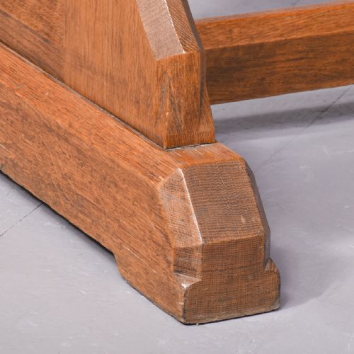 OAK REFECTORY TABLE DESIGNED BY SIR ROBERT LORIMER - ADDITIONAL PHOTO 2