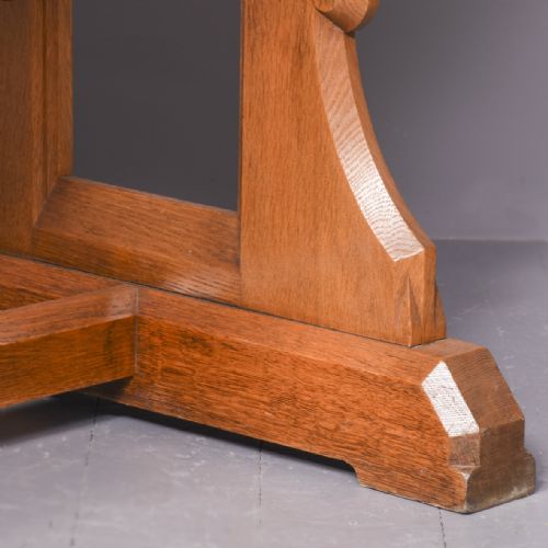 OAK REFECTORY TABLE DESIGNED BY SIR ROBERT LORIMER - ADDITIONAL PHOTO 3