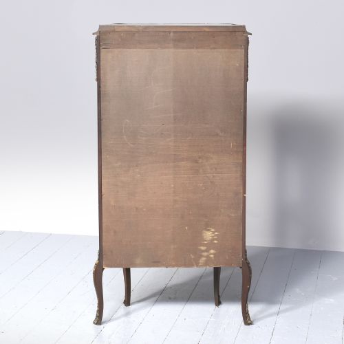 QUALITY FRENCH ORMOLUMOUNTED MAHOGANY DISPLAY CABINET - ADDITIONAL PHOTO 8