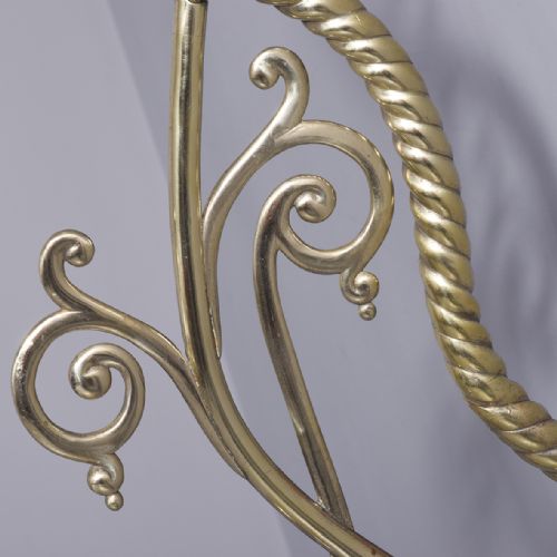 PAIR OF VICTORIAN BRASS WALL LIGHTS - ADDITIONAL PHOTO 2