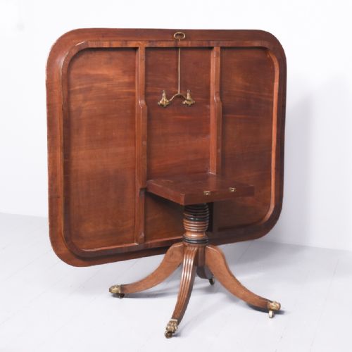 EXHIBITION QUALITY REGENCY BREAKFAST TABLE - ADDITIONAL PHOTO 2