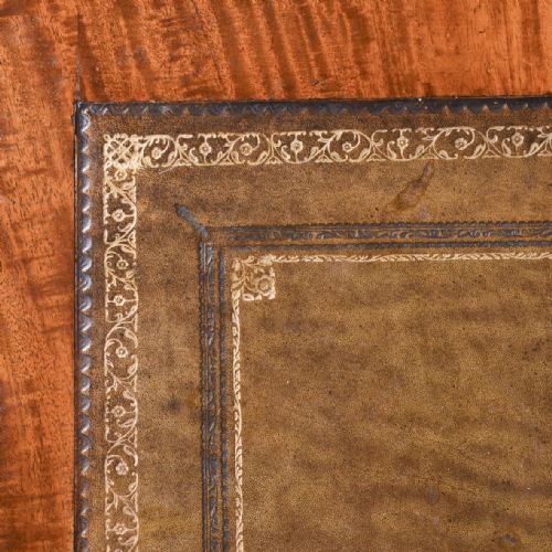 VICTORIAN MAHOGANY PEDESTAL DESK - ADDITIONAL PHOTO 4