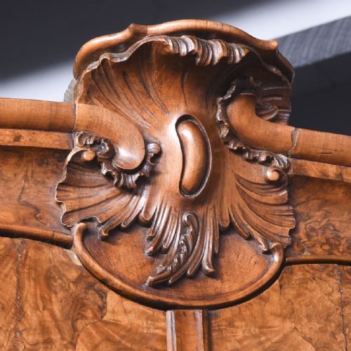 KING WILLEM I OF THE NETHERLANDS BURR WALNUT CABINET - ADDITIONAL PHOTO 7