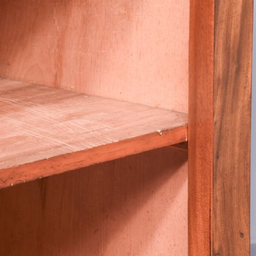 QUALITY MIDVICTORIAN TWOPART OPEN BOOKCASE IN SPANISH MAHOGANY - ADDITIONAL PHOTO 4