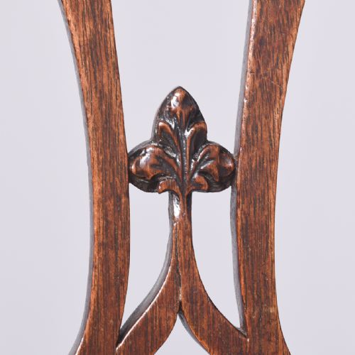 EXCEPTIONAL QUALITY SET OF FOUR GEORGIAN MAHOGANY SIDE CHAIRS - ADDITIONAL PHOTO 2