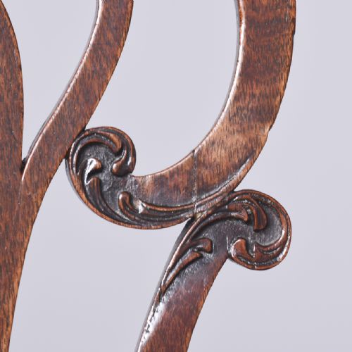 EXCEPTIONAL QUALITY SET OF FOUR GEORGIAN MAHOGANY SIDE CHAIRS - ADDITIONAL PHOTO 3