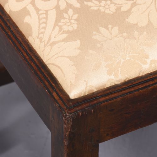 EXCEPTIONAL QUALITY SET OF FOUR GEORGIAN MAHOGANY SIDE CHAIRS - ADDITIONAL PHOTO 4