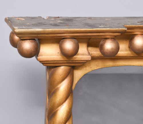 WILLIAM IV GILDED MIRROR - ADDITIONAL PHOTO 4