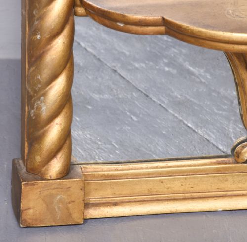 WILLIAM IV GILDED MIRROR - ADDITIONAL PHOTO 5