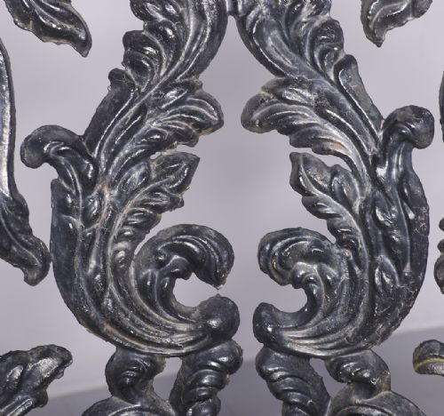 PAIR OF CAST IRON GARDEN SEATS - ADDITIONAL PHOTO 10