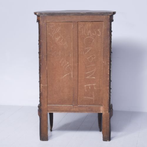 MID19TH CENTURY ORMOLUMOUNTED FRENCH KINGWOOD VITRINE - ADDITIONAL PHOTO 7