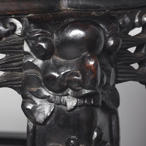 MATCHED PAIR OF QING PLANT STANDS - ADDITIONAL PHOTO 8