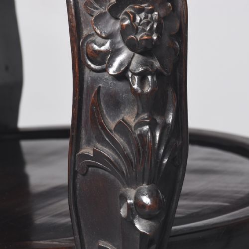 MATCHED PAIR OF QING PLANT STANDS - ADDITIONAL PHOTO 15