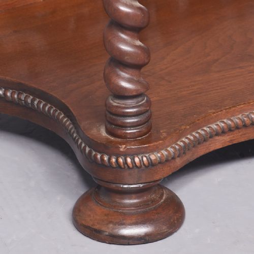 WALNUT 5 TIER WHATNOT - ADDITIONAL PHOTO 5