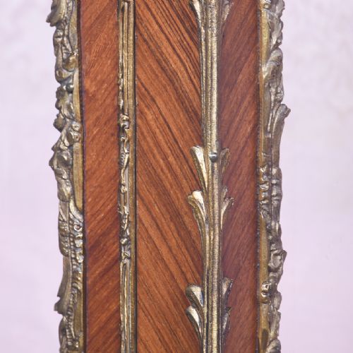 EXHIBITION QUALITY LARGE ORMOLU MOUNTED LOUIS XVI STYLE KINGWOOD AND VERNIS MARTIN VITRINE - ADDITIONAL PHOTO 18