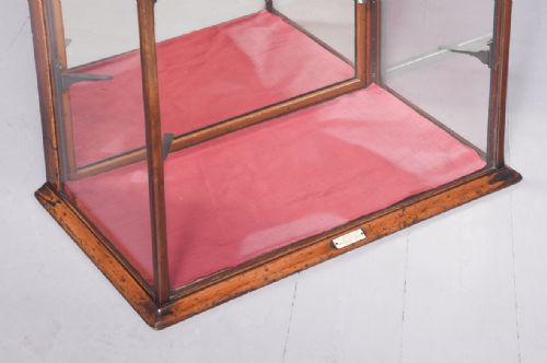 VICTORIAN MAHOGANY SHOP SHOWCASE - ADDITIONAL PHOTO 6