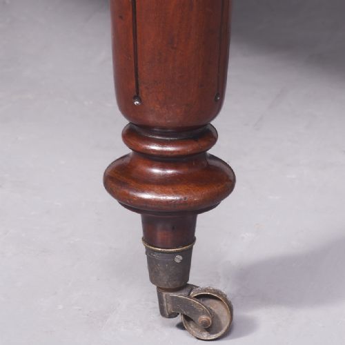 WILLIAM IV MAHOGANY DINING TABLE - ADDITIONAL PHOTO 3