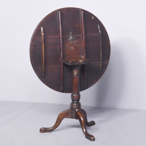 GEORGE III OAK SNAPTOP TABLE - ADDITIONAL PHOTO 2