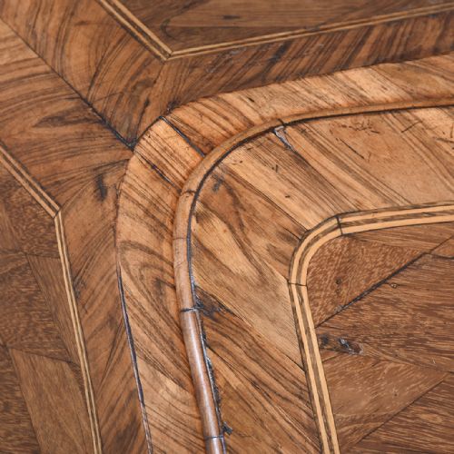 FRENCH KINGWOOD AND WALNUT BUREAU - ADDITIONAL PHOTO 2