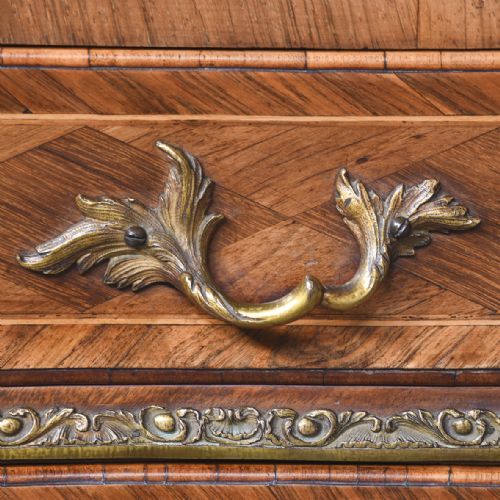 FRENCH KINGWOOD AND WALNUT BUREAU - ADDITIONAL PHOTO 3