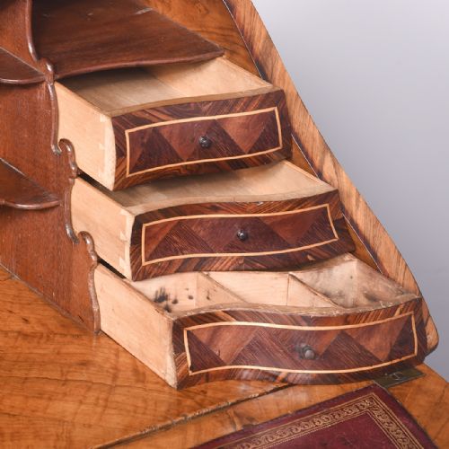 FRENCH KINGWOOD AND WALNUT BUREAU - ADDITIONAL PHOTO 12