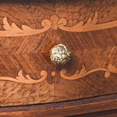 INLAID KINGWOOD AND ORMOLU MOUNTED FRENCH LAMPSTAND OR SIDE CABINET - ADDITIONAL PHOTO 3
