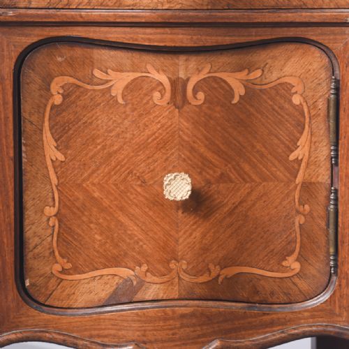 INLAID KINGWOOD AND ORMOLU MOUNTED FRENCH LAMPSTAND OR SIDE CABINET - ADDITIONAL PHOTO 6