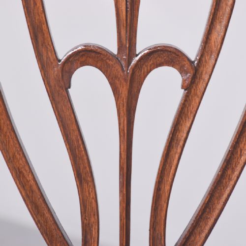 SET OF 8 6 2 EDWARDIAN PERIOD HEPPLEWHITE MAHOGANY DINING CHAIRS - ADDITIONAL PHOTO 3