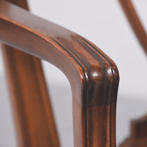SET OF 8 6 2 EDWARDIAN PERIOD HEPPLEWHITE MAHOGANY DINING CHAIRS - ADDITIONAL PHOTO 9