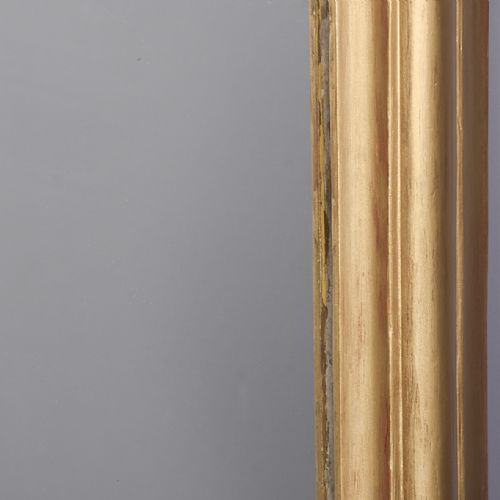 VERY LARGE GILTWOOD VICTORIAN OVERMANTEL MIRROR WITH ORIGINAL MIRROR PLATE - ADDITIONAL PHOTO 3