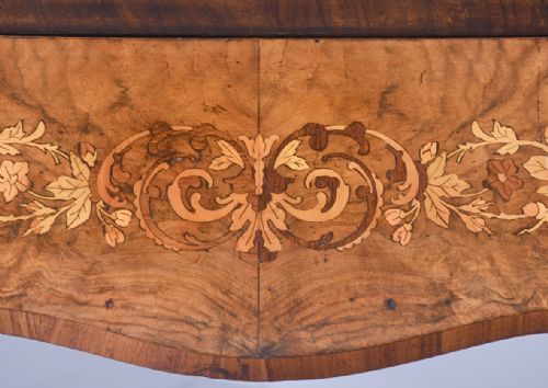 EXHIBITION QUALITY BURRWALNUT BONHEUR DE JOUR - ADDITIONAL PHOTO 5