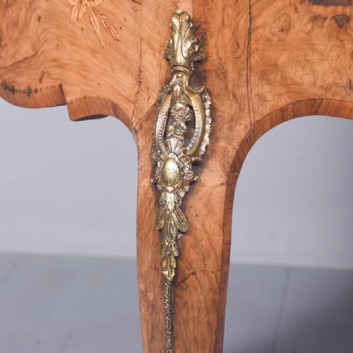 EXHIBITION QUALITY BURRWALNUT BONHEUR DE JOUR - ADDITIONAL PHOTO 8