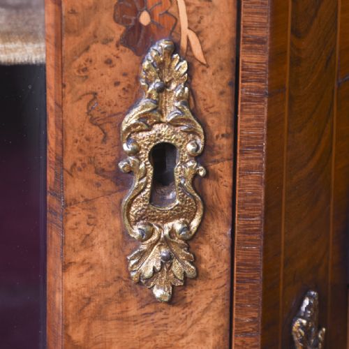 EXHIBITION QUALITY BURRWALNUT BONHEUR DE JOUR - ADDITIONAL PHOTO 16