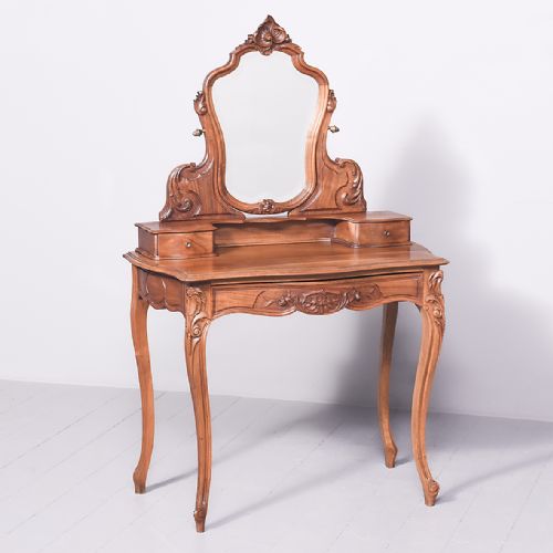 French Walnut Dressing Table