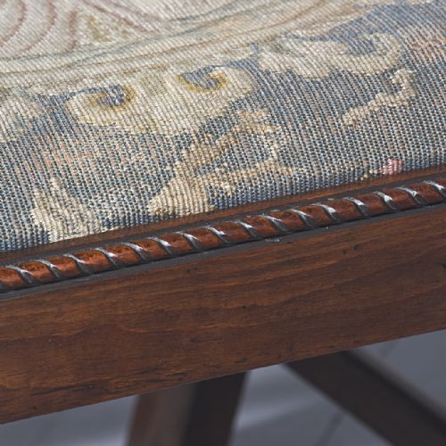 SET OF 6 CHIPPENDALE STYLE GEORGIAN MAHOGANY DINING CHAIRS - ADDITIONAL PHOTO 5