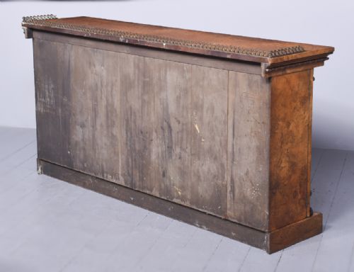 BURR WALNUT AND AMBOYNA CREDENZA - ADDITIONAL PHOTO 16
