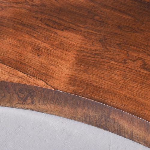 ROSEWOOD AND MARBLE TOPPED PIER TABLE - ADDITIONAL PHOTO 9